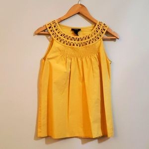 Alfani yellow tank top, size 4
